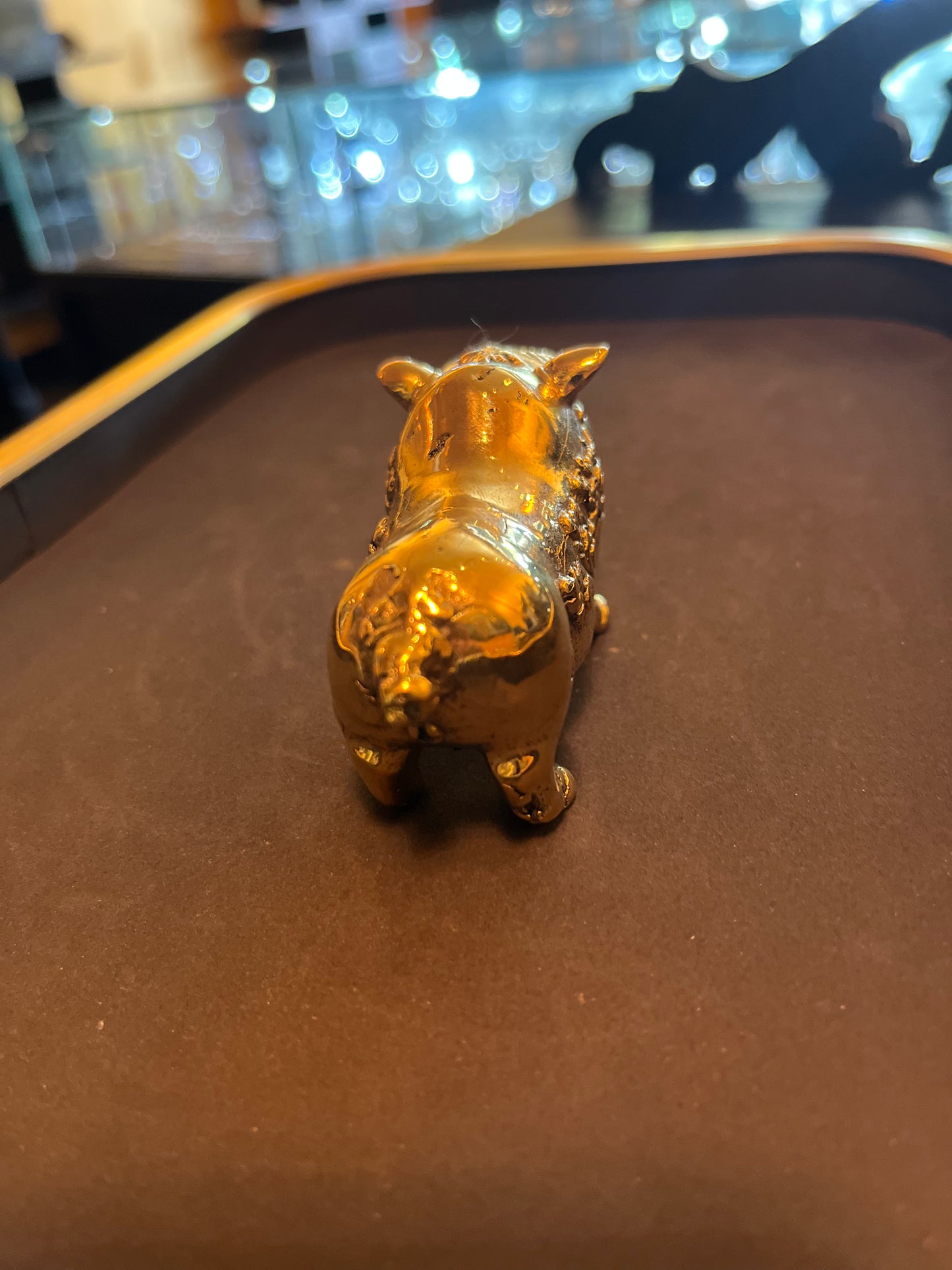 Black Lotus - Brass Small Pig