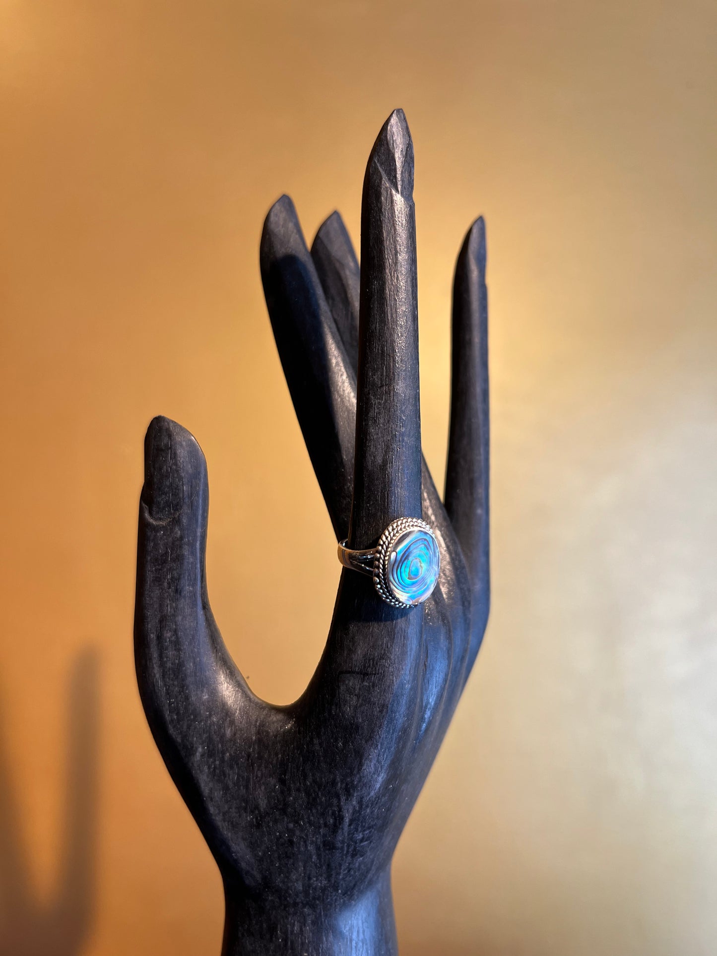Black Lotus - Aurora Ring Premium Silver 925