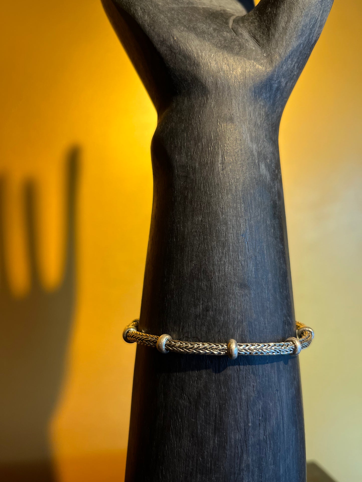 Black Lotus - Braiding Bracelets Premium Silver 925