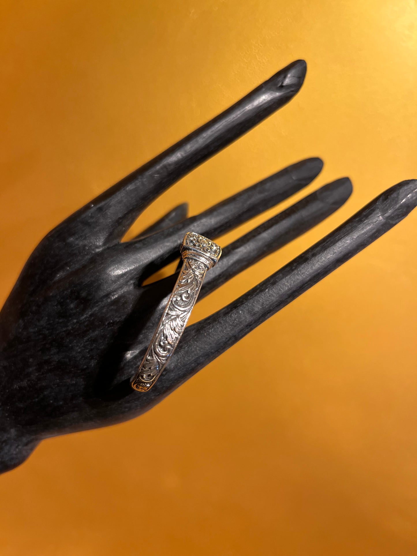Black Lotus - Borobudur Bracelets Premium Silver 925