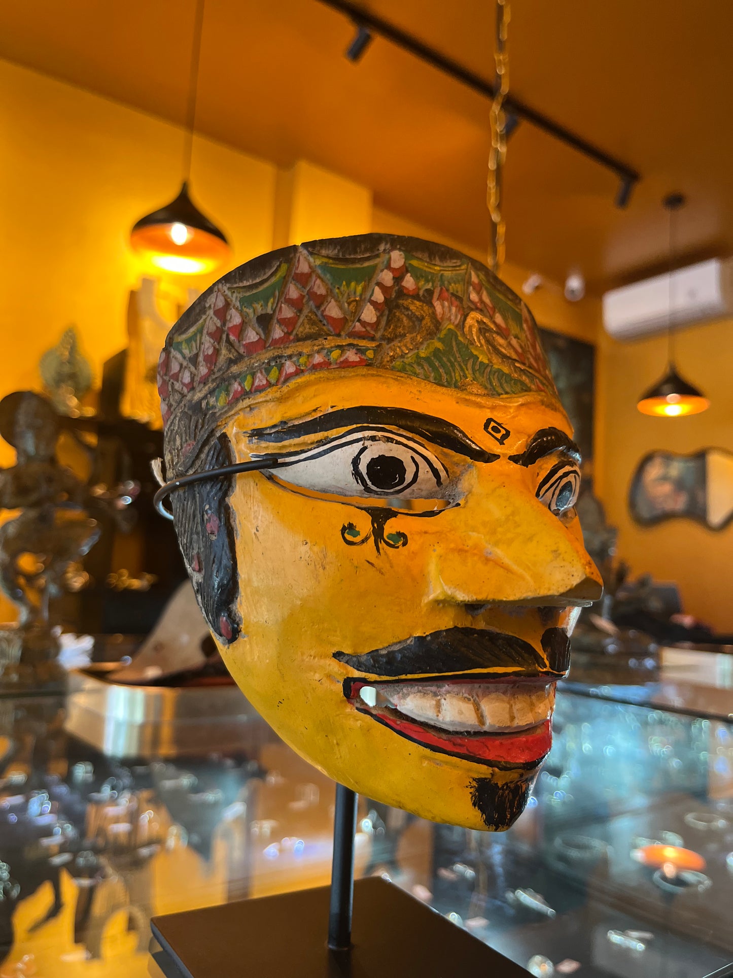 Panji Semirang Wooden Javanese Mask