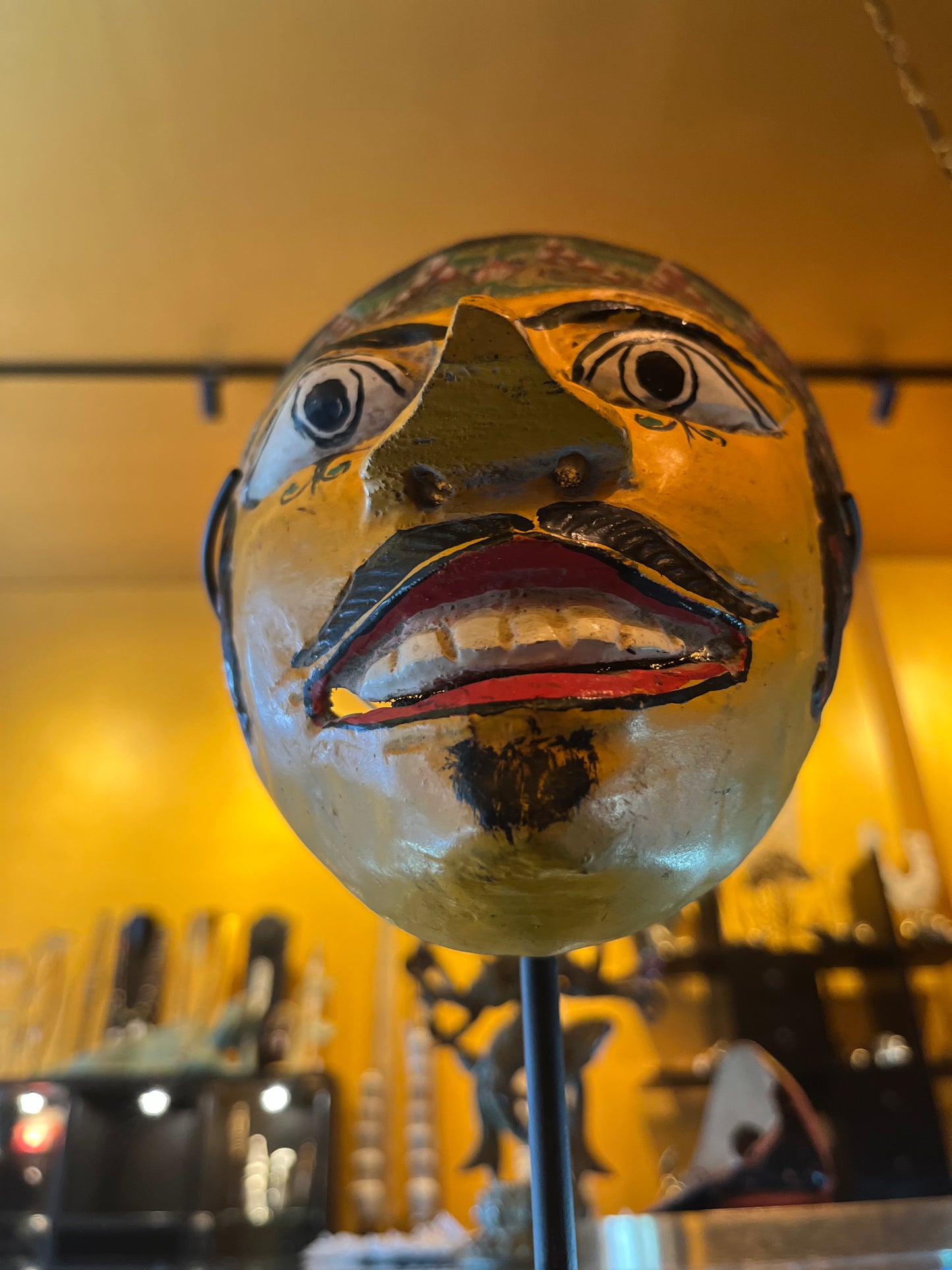 Panji Semirang Wooden Javanese Mask