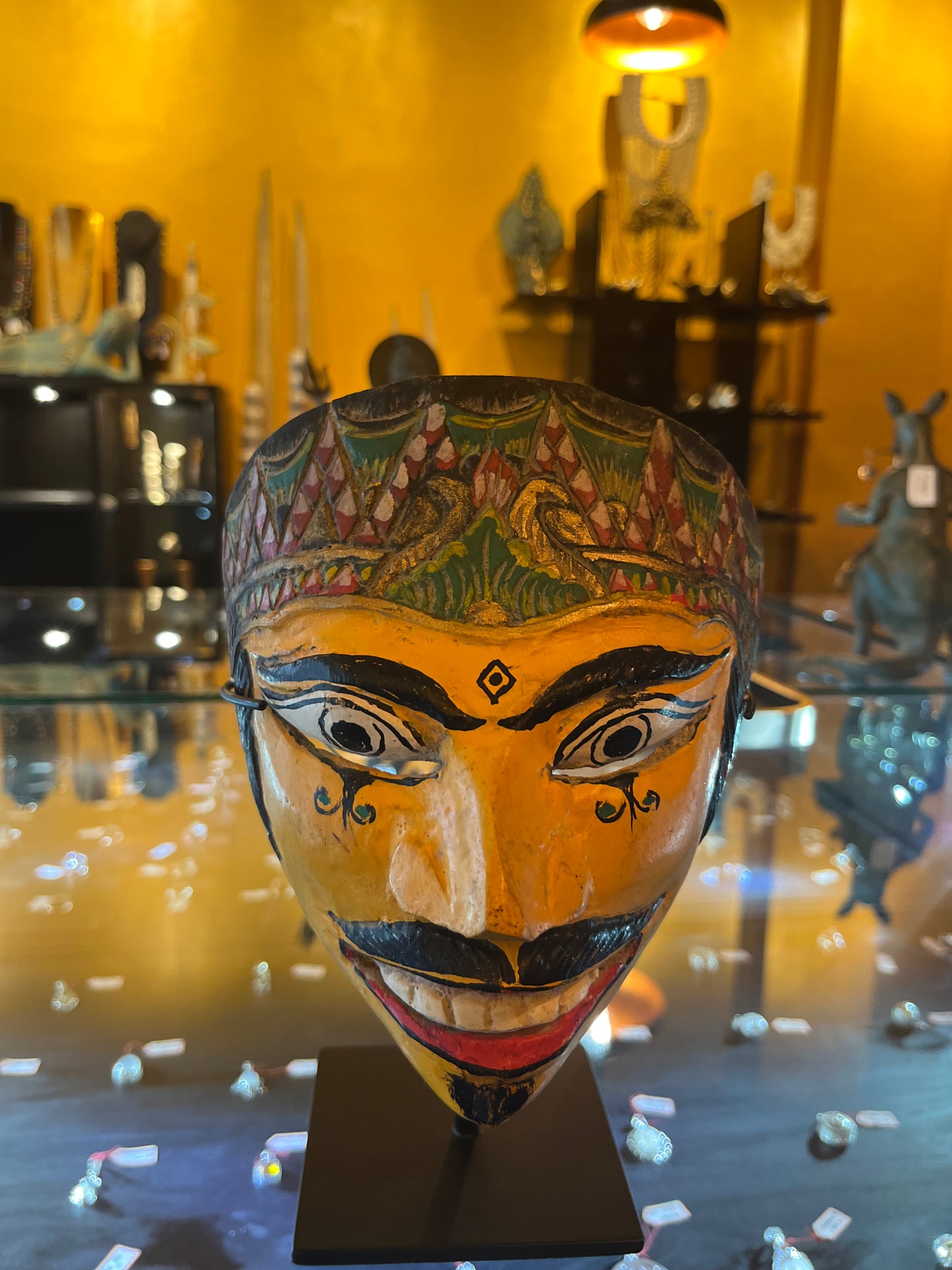 Panji Semirang Wooden Javanese Mask