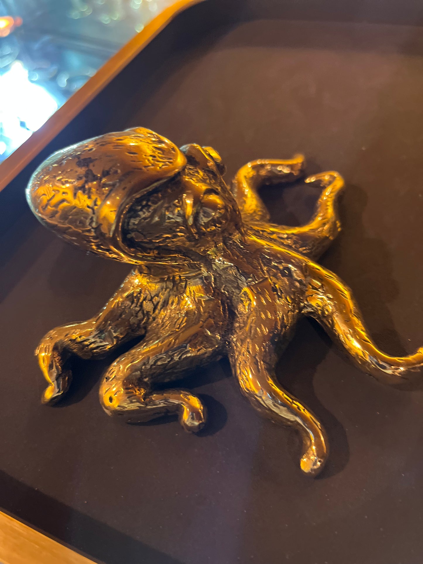 黑莲花-黄铜中号章鱼