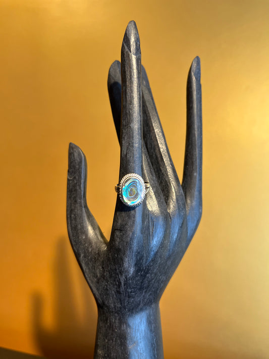 Black Lotus - Aurora Ring Premium Silver  925