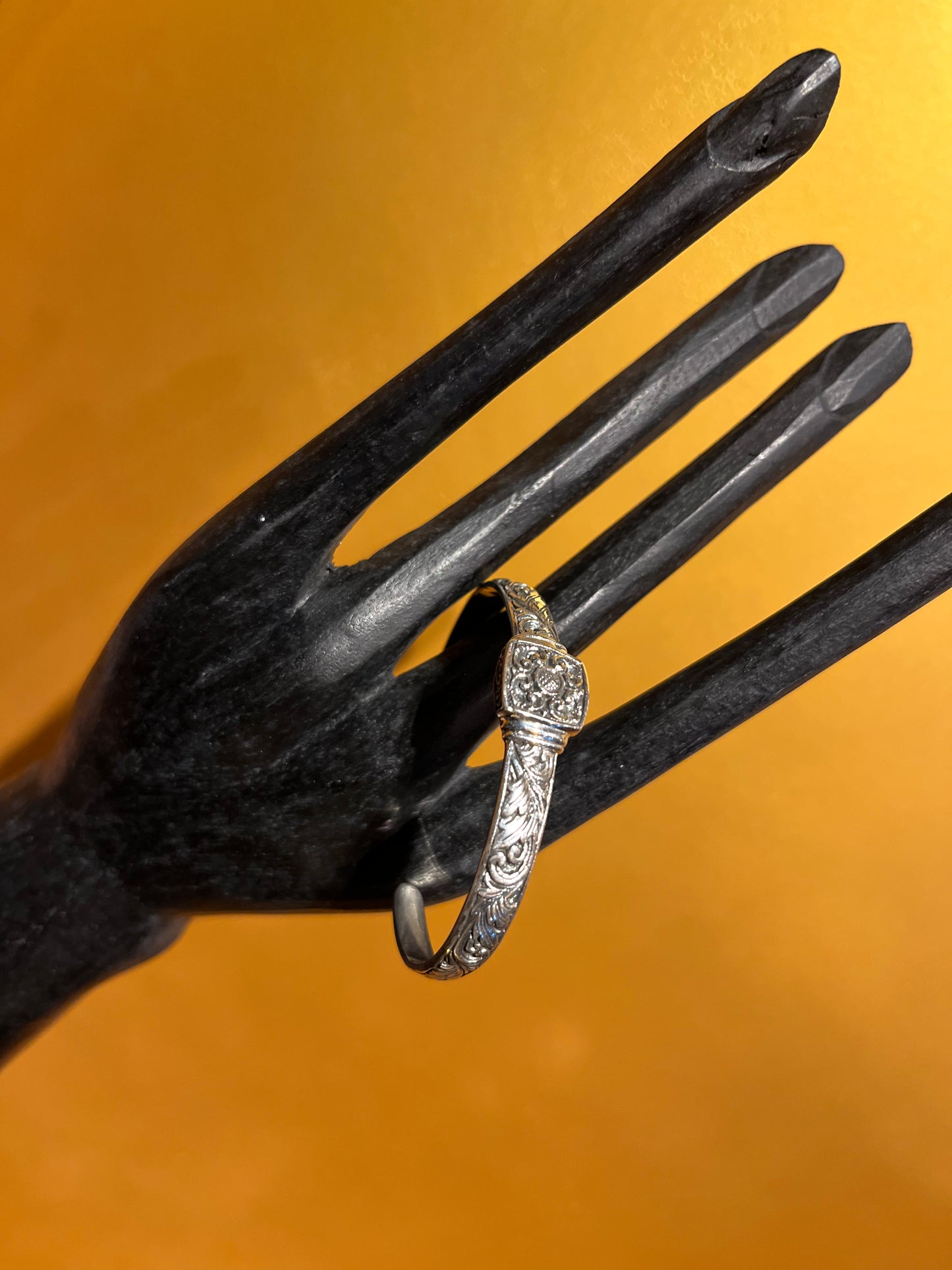 Black Lotus - Borobudur Bracelets Premium Silver 925