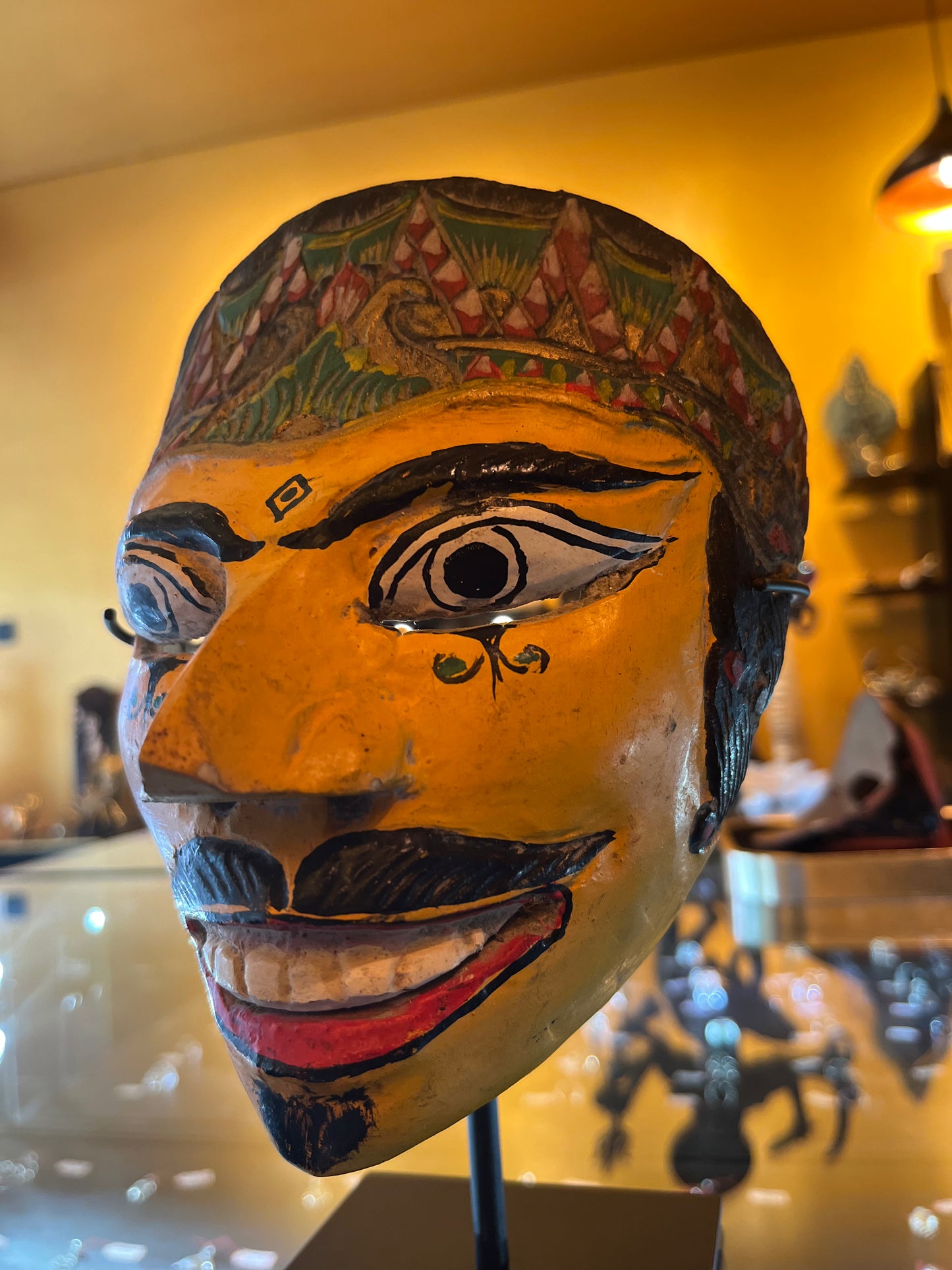 Panji Semirang Wooden Javanese Mask