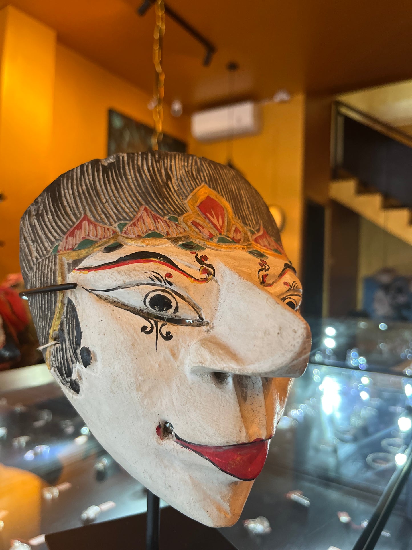 Javanese Mask of Rumyang Mid 20th Century